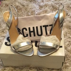 Schultz Metallic Sandals